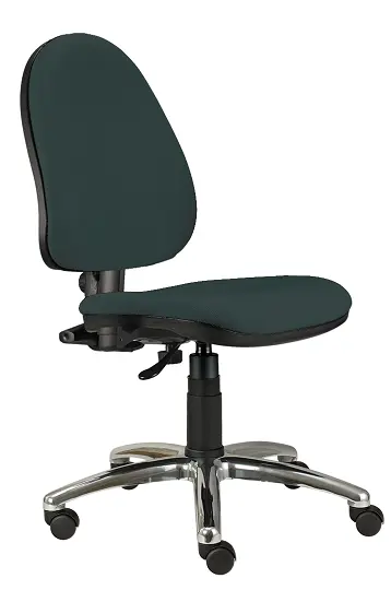 888/MEK CR židle kancelářská, kříž chrom, látka BO BONDAI BN6 (8010) - látka tmavě šedá